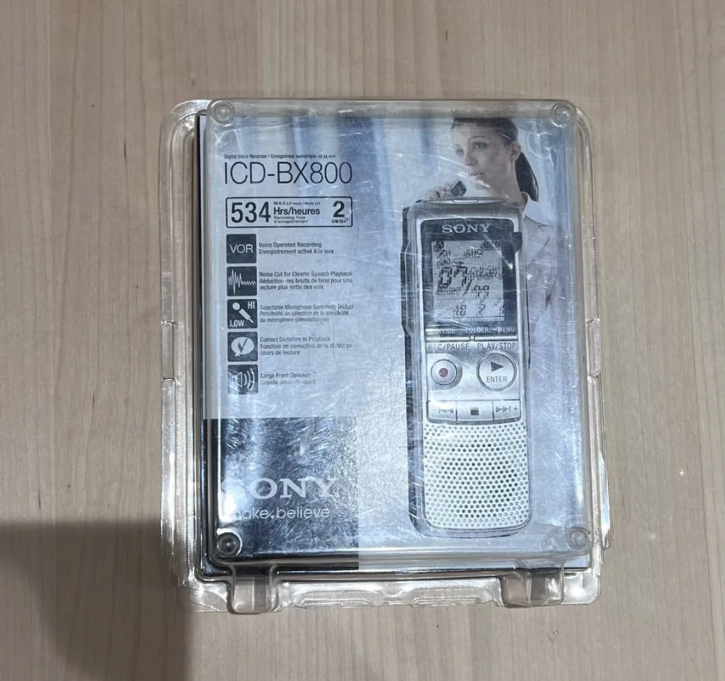 Sony ICD-BX800 Digital Voice Recorder with 2 GB Flash Memory image indicator(2)