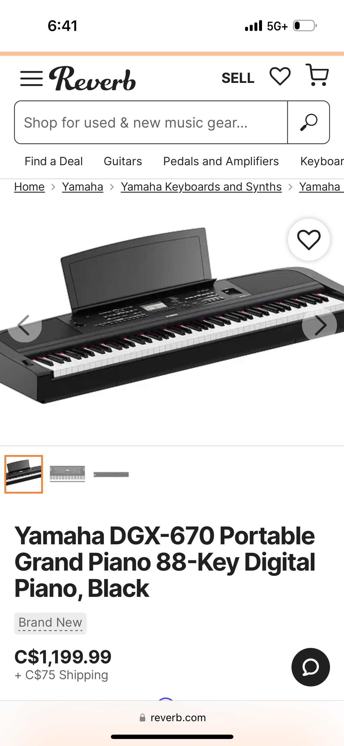 Yamaha DGX-650 Digital Piano - photo 5