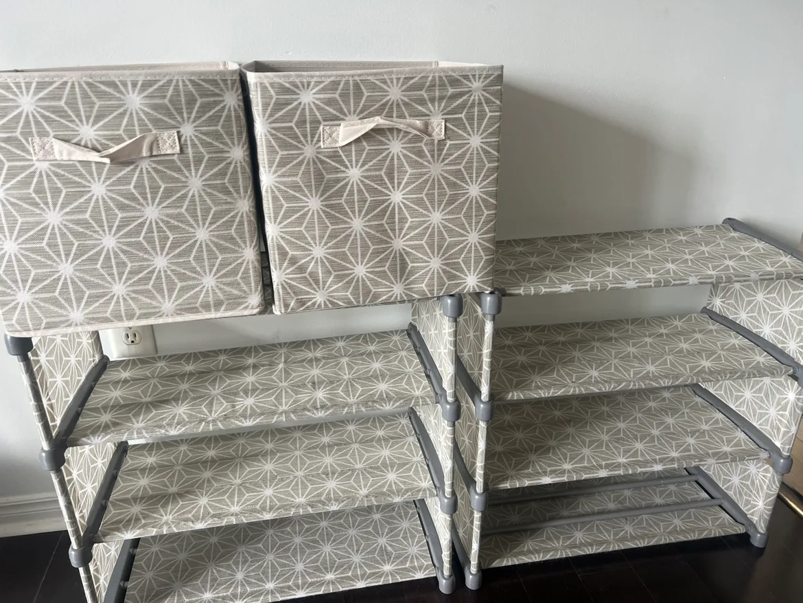 Shoe Rack and Storage Cubes thumbnail