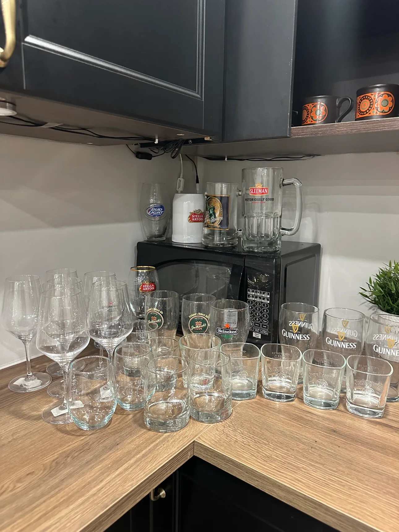 ALL - set of 29 glasses - Excellent condition. thumbnail