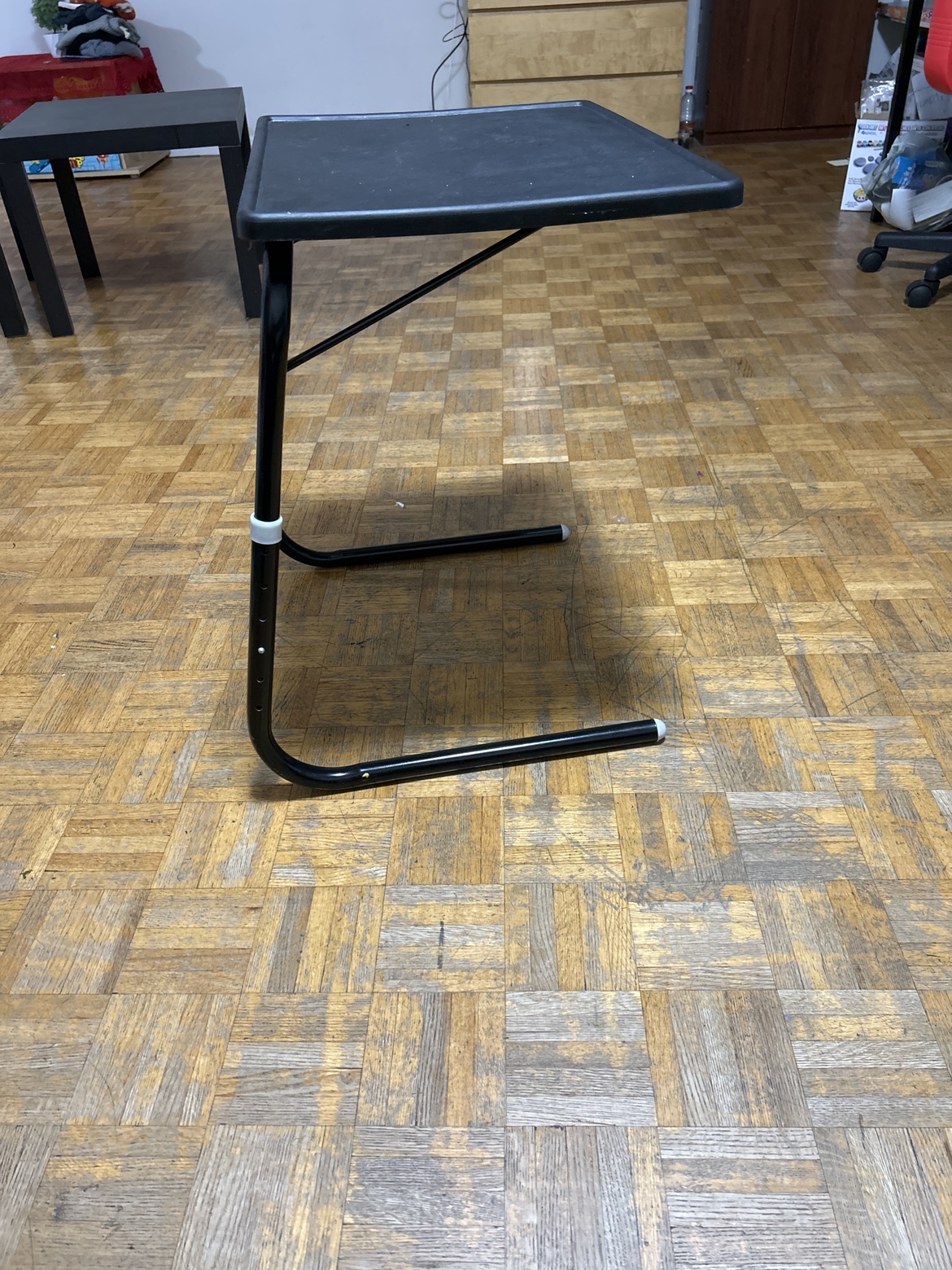 Black TV Tray Table / Kids study table - photo 2