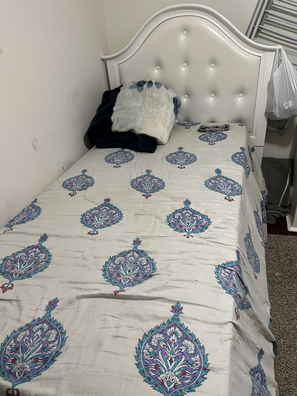 White Twin Bed Frame