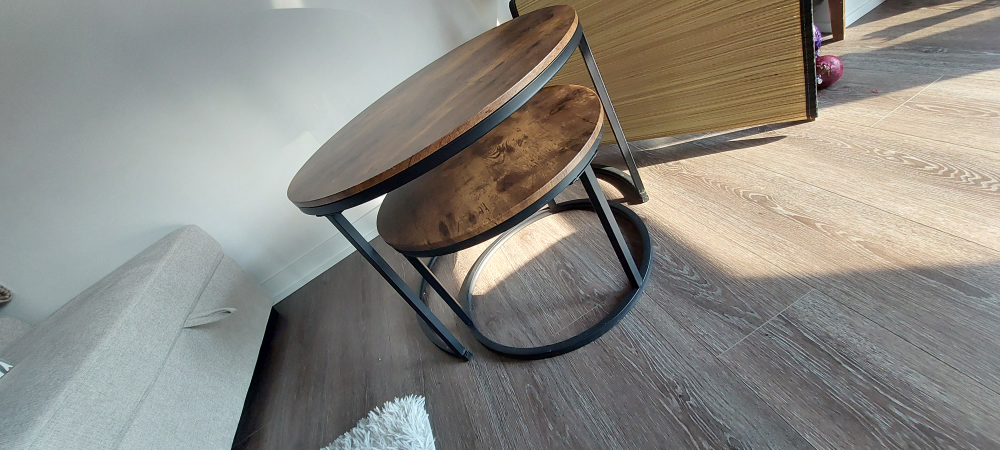 Nesting Coffee Tables wooden - photo 2