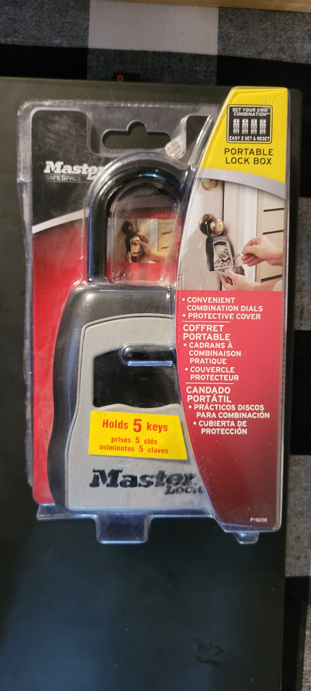 Master Lock Portable Key Lock Box