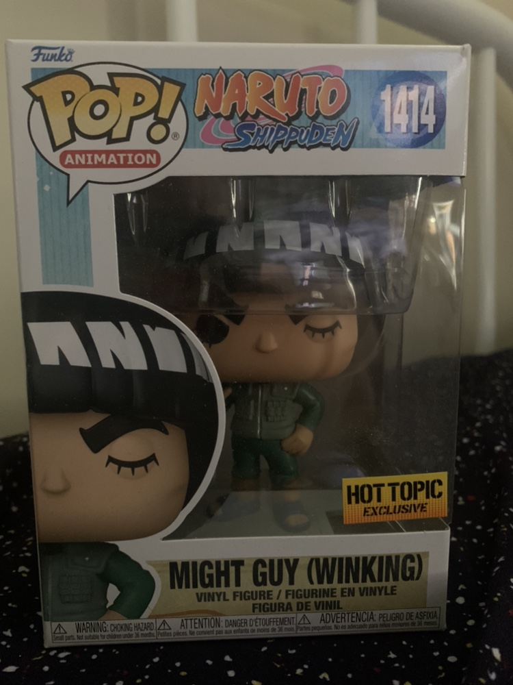 Might Guy (Winking) hot topic exclusive funko pop