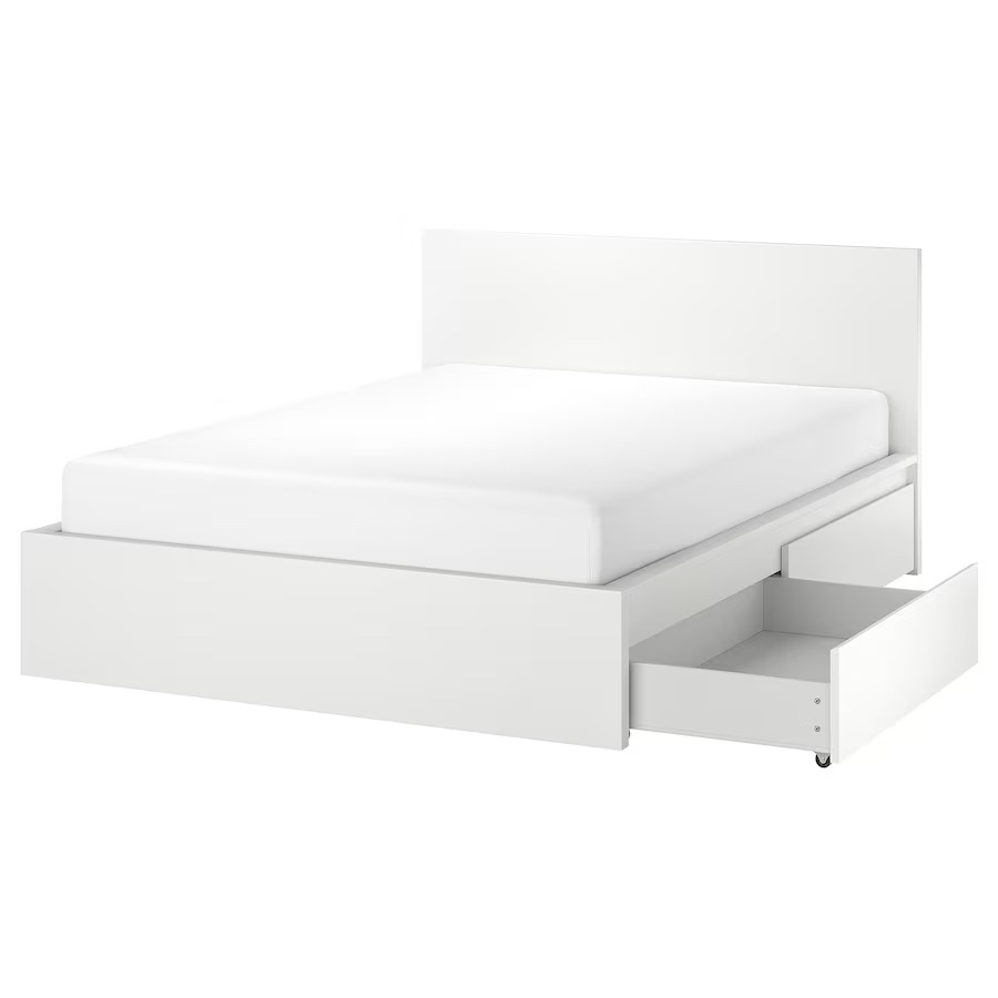 IKEA MALM High Bed Frame with Storage