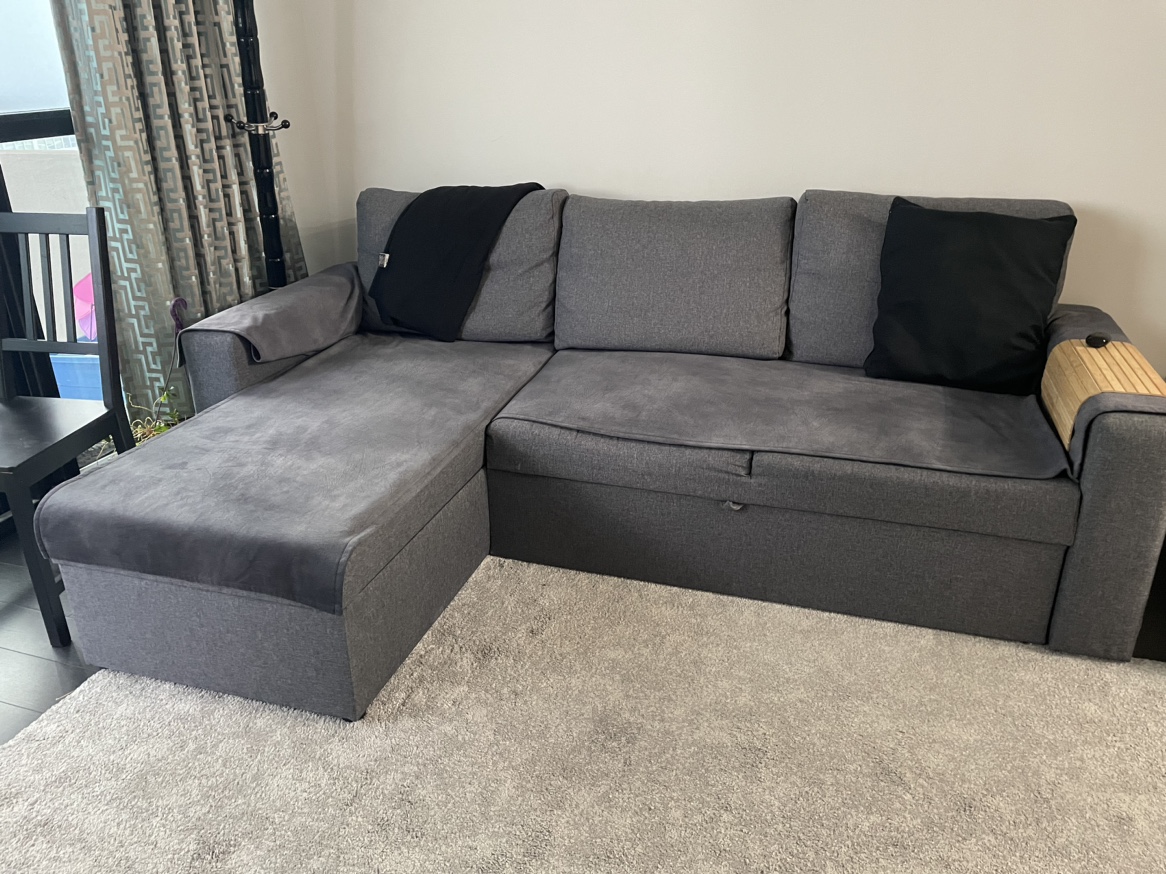 Grey Sectional Sofa Bed