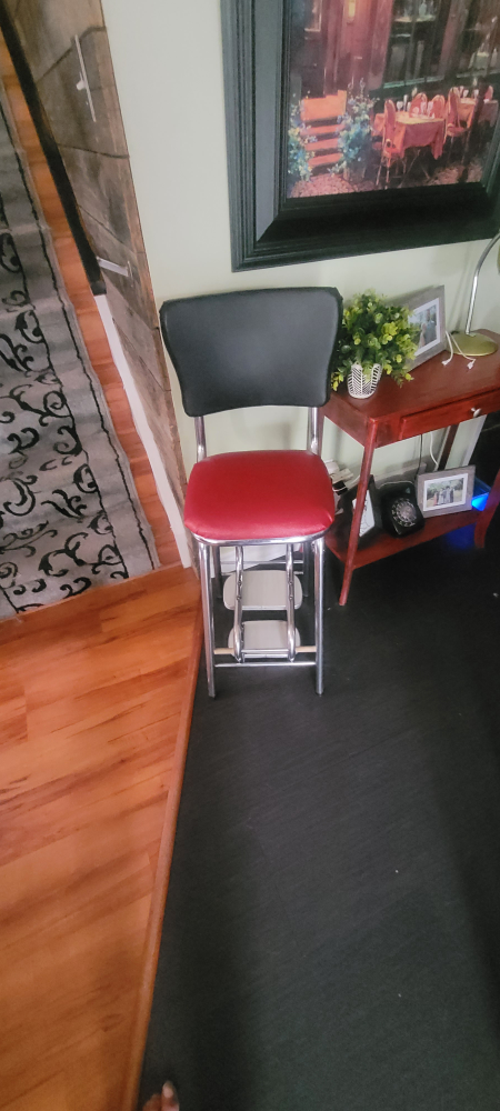 vintage kitchen step stool