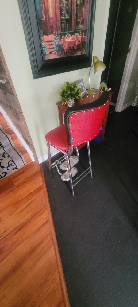 vintage kitchen step stool - photo 3