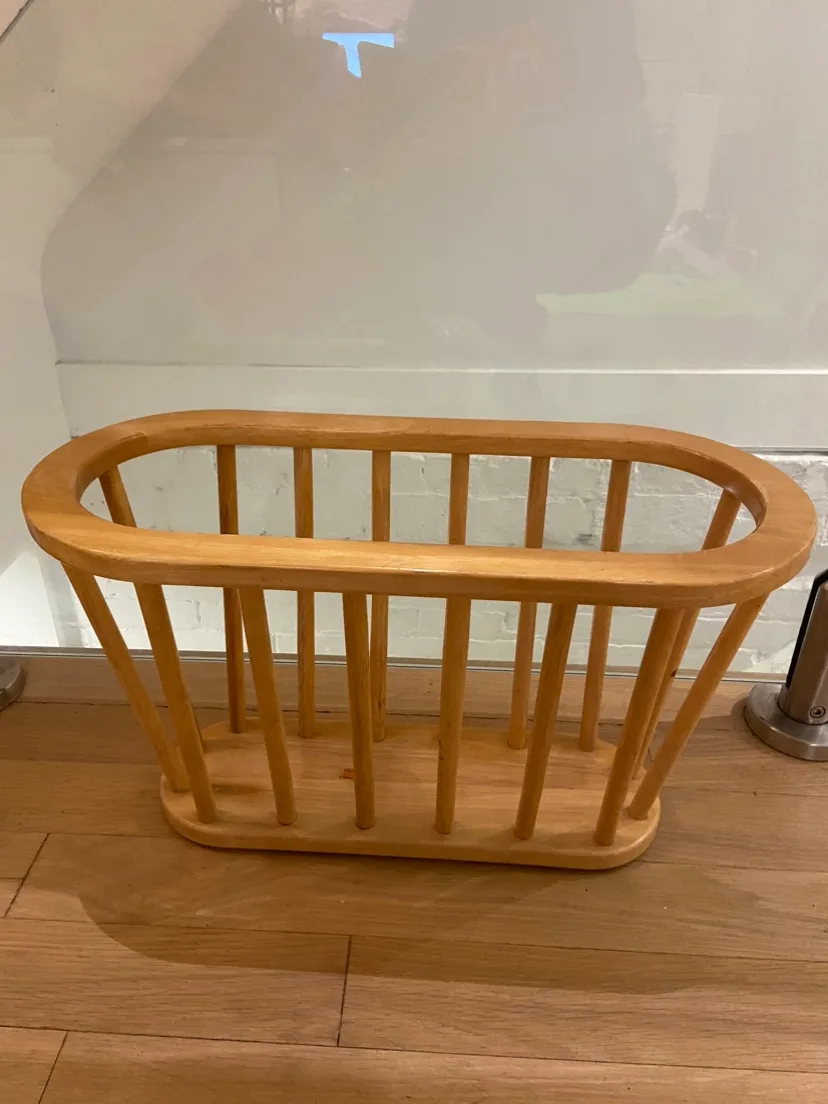 Wooden Midcentury Magazine Rack thumbnail