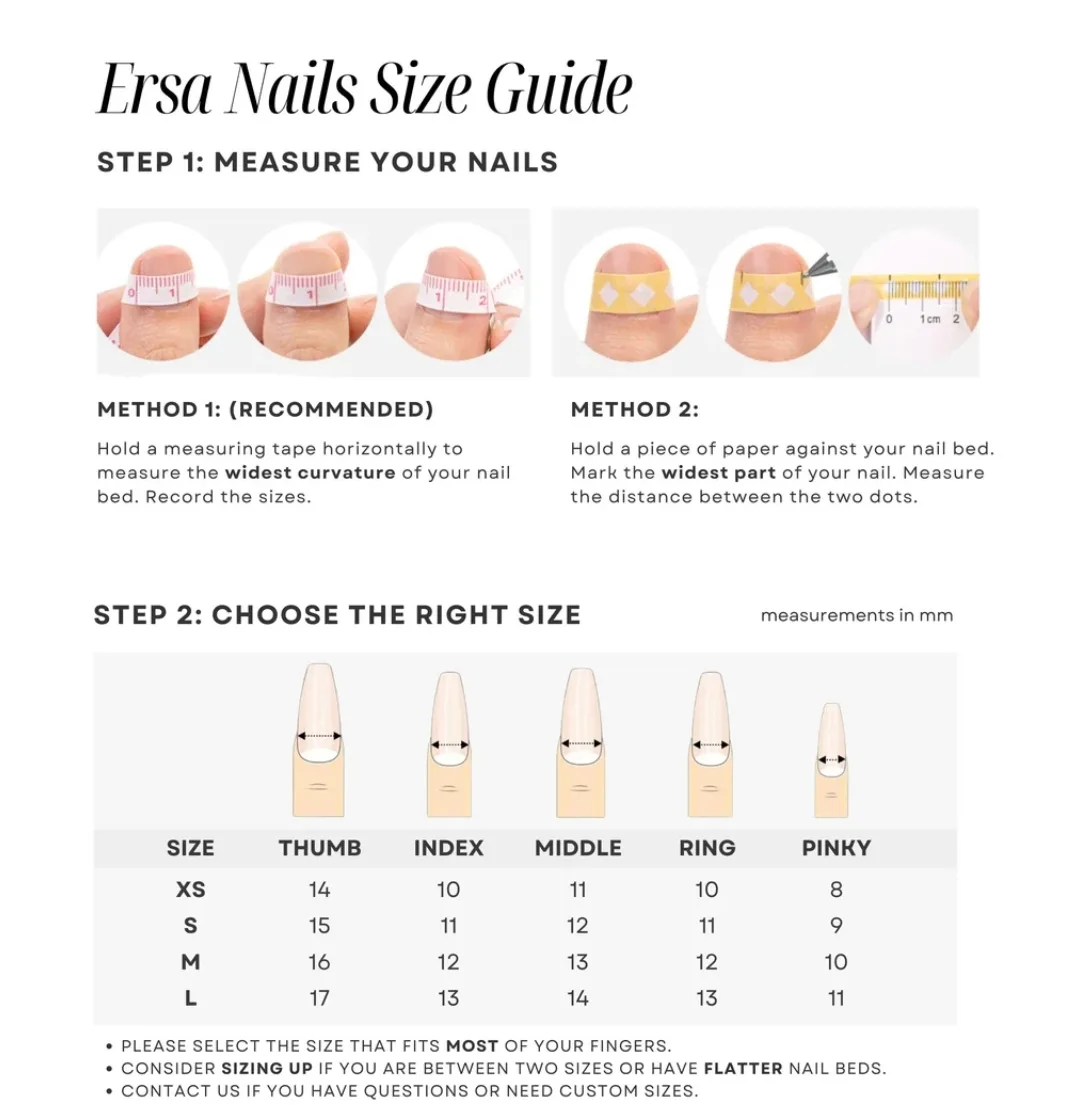 NEW Ersa Nails set (La Luna, small) image indicator(3)