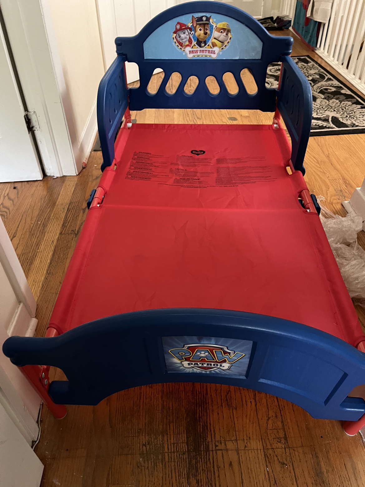 Paw Patrol Toddler Bed