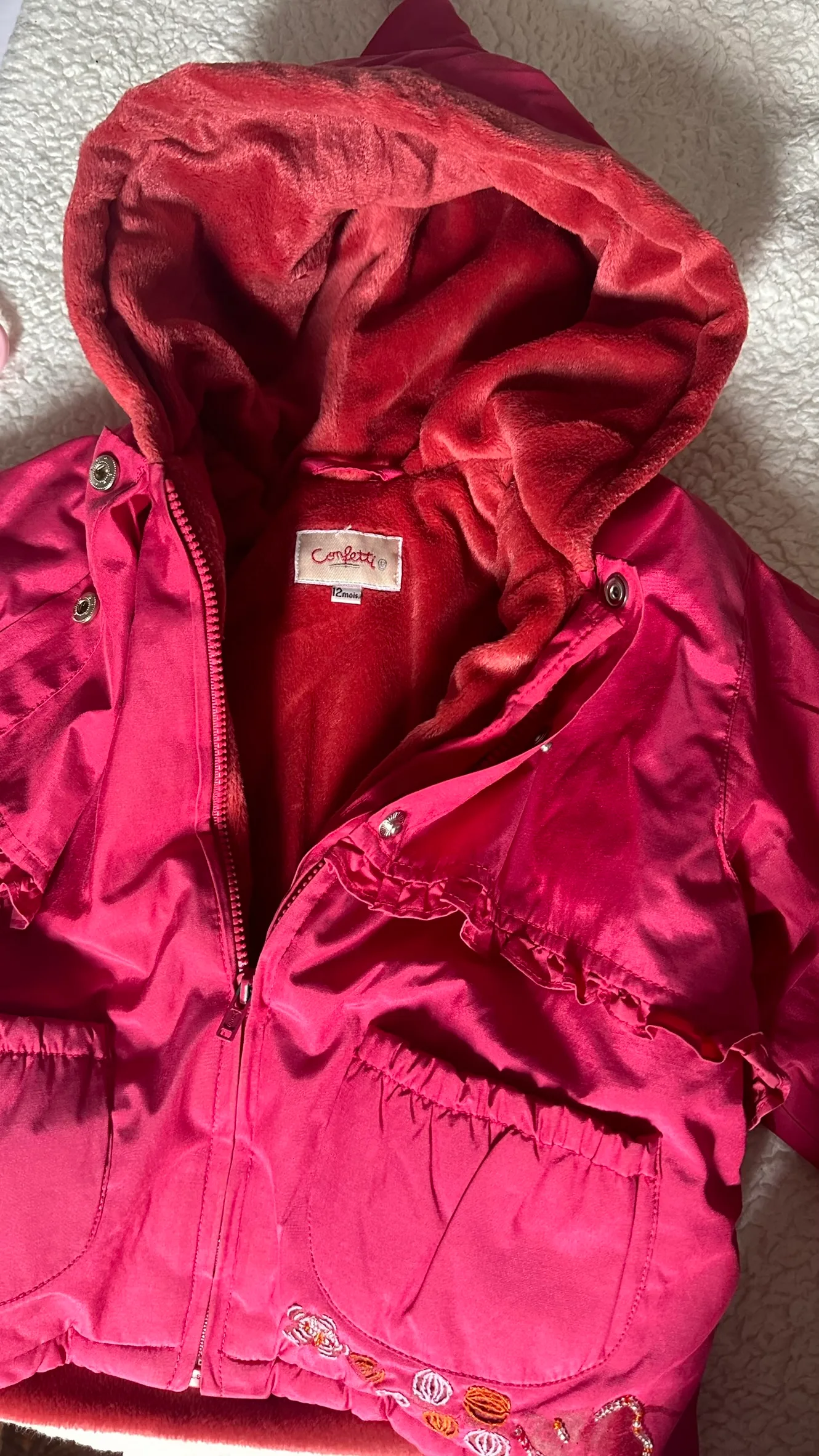 Fuchsia Pink Winter Jacket image indicator(3)