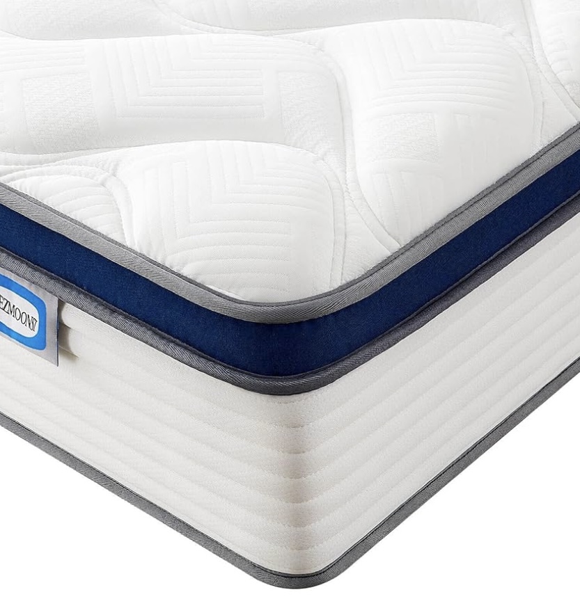 NEW! Hybrid mattress 12 inch medium foam. Not Used at all! - photo 4
