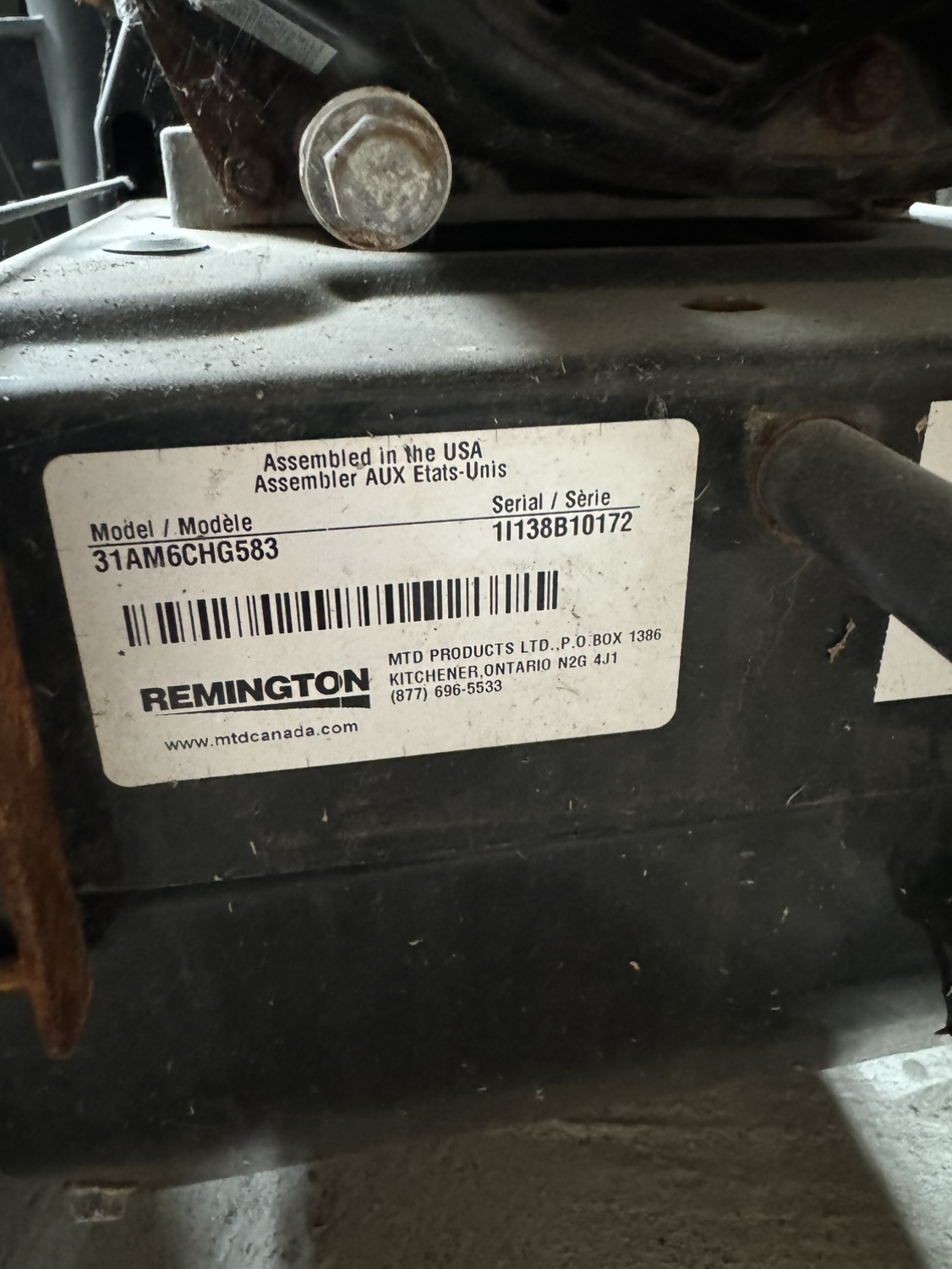 Remington 28" Snowblower - photo 4