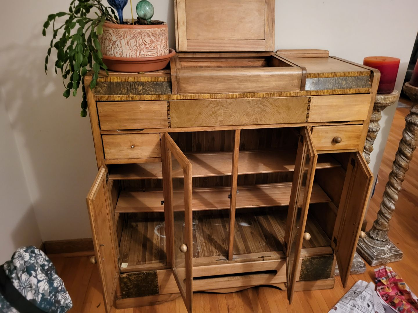 Vintage Wooden Cabinet - photo 4