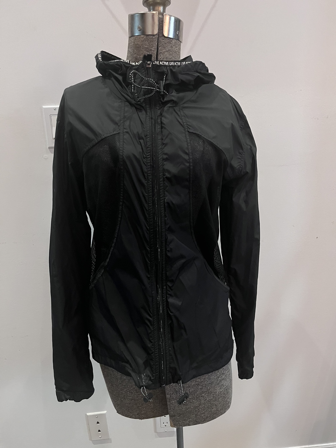 Black Running Jacket