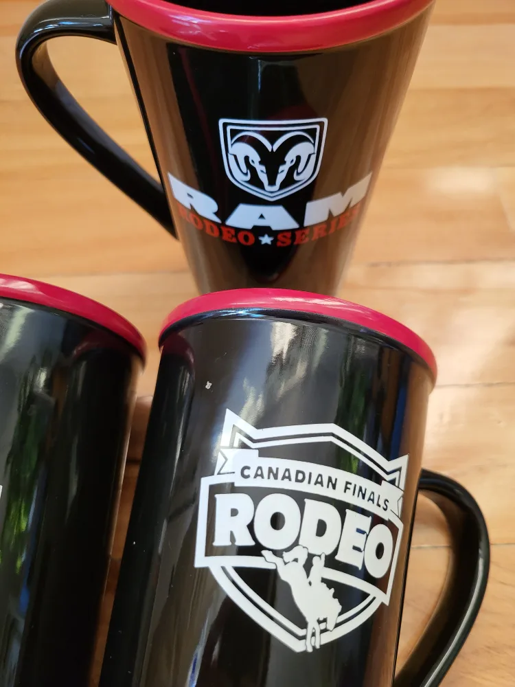 NEW! RAM Canadian Finals Rodeo Mugs (set of 3) image indicator(2)