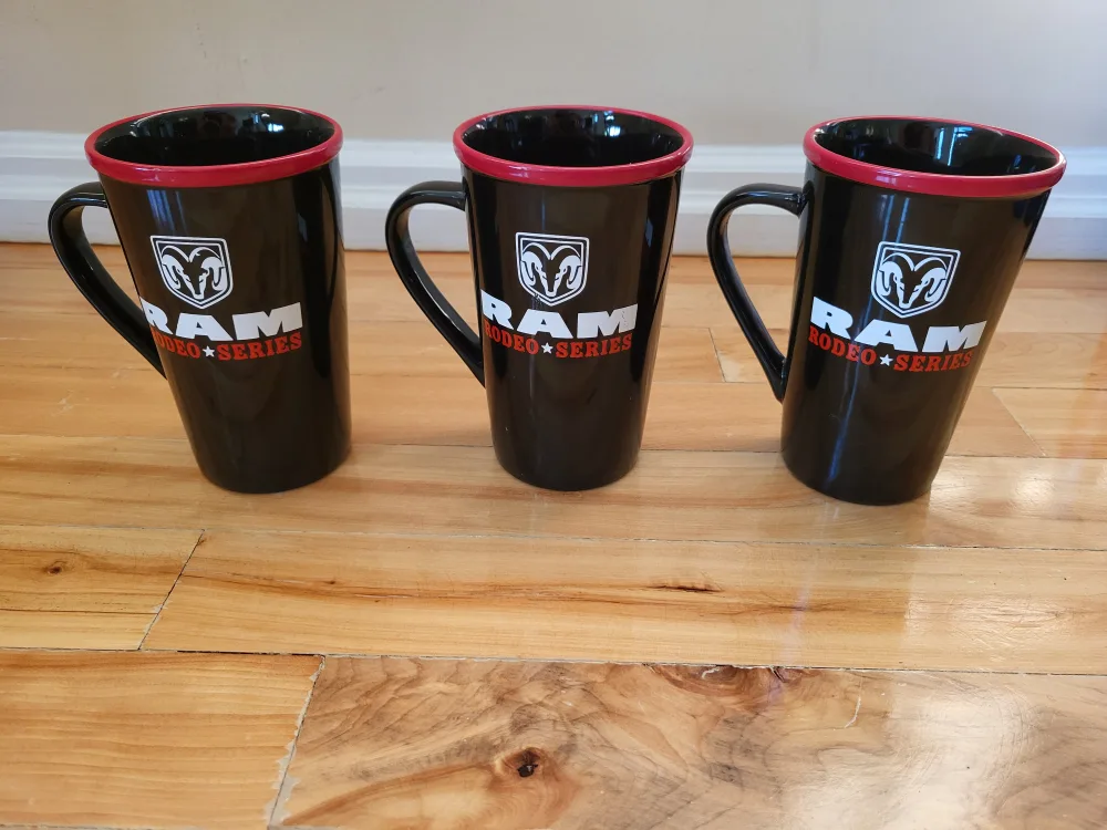 NEW! RAM Canadian Finals Rodeo Mugs (set of 3) image indicator(4)