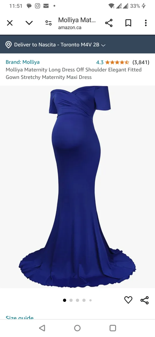 Maternity Maxi Dress thumbnail