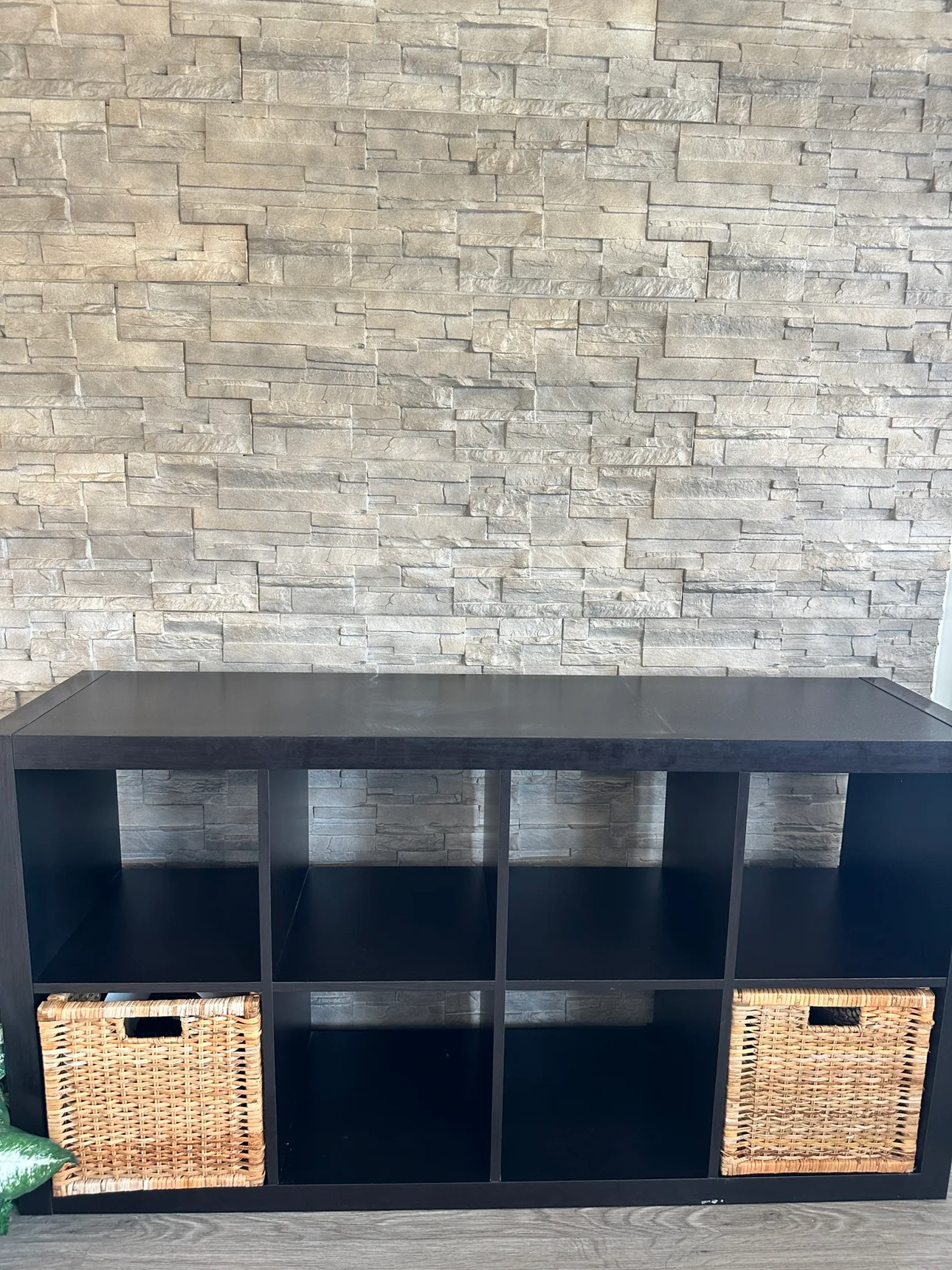 IKEA Black 9 Cube Shelf Unit- Very good condition! image indicator(4)