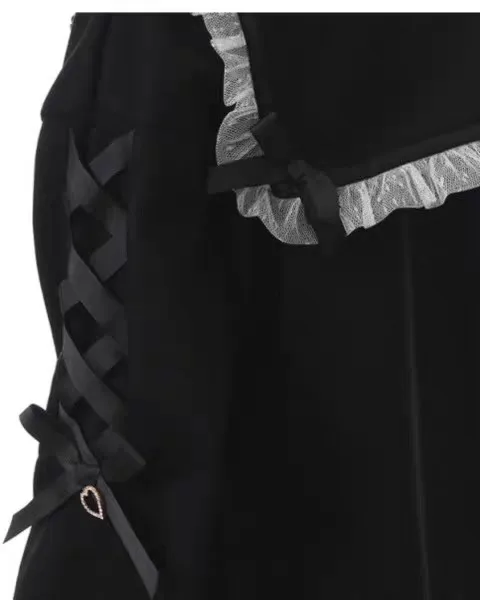 Japanese Black Sailor Collar Cardigan image indicator(6)