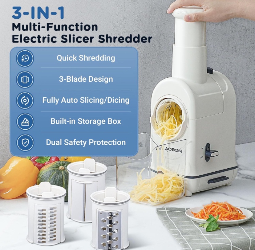 Electric Vegetables Slicer Shredder - Brand New - photo 2