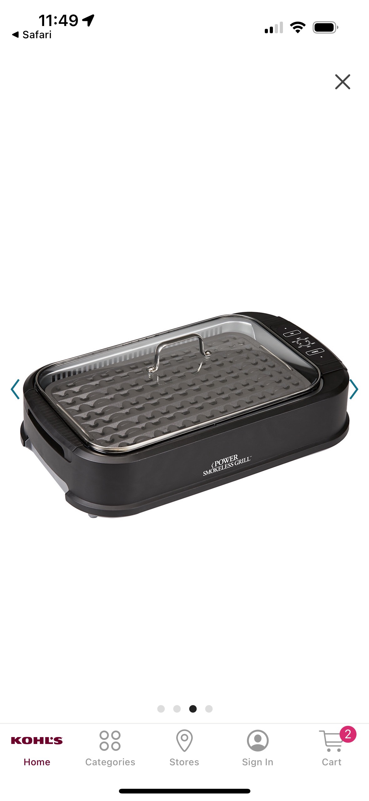 Power Smokeless Grill - photo 2