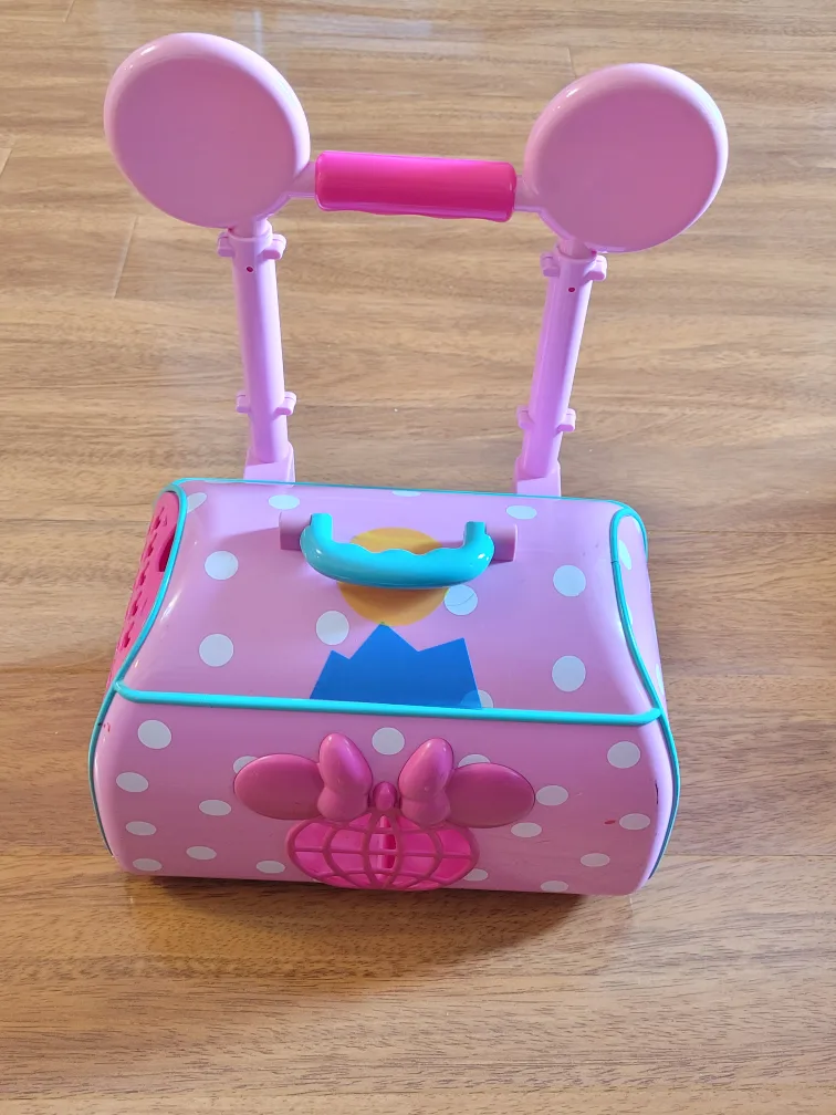 Minnie Mouse Rolling Suitcase / Pet Carrier image indicator(3)