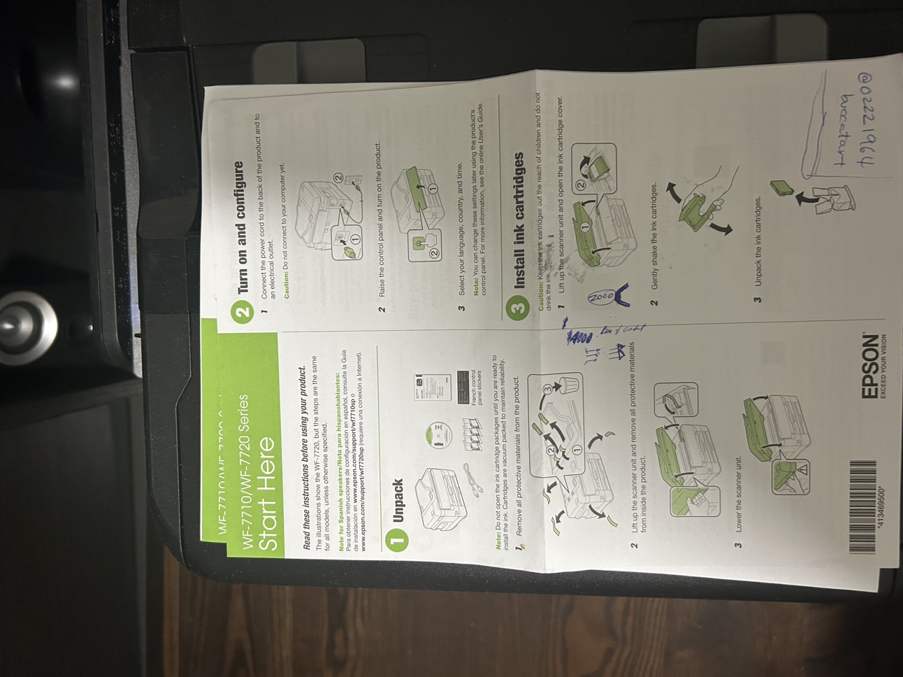 Epson Workforce WF-7710 Printer - photo 2