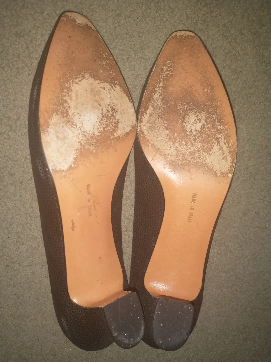 Salvatore Ferragamo Black Leather Heels/Pumps (size 9) image indicator(3)