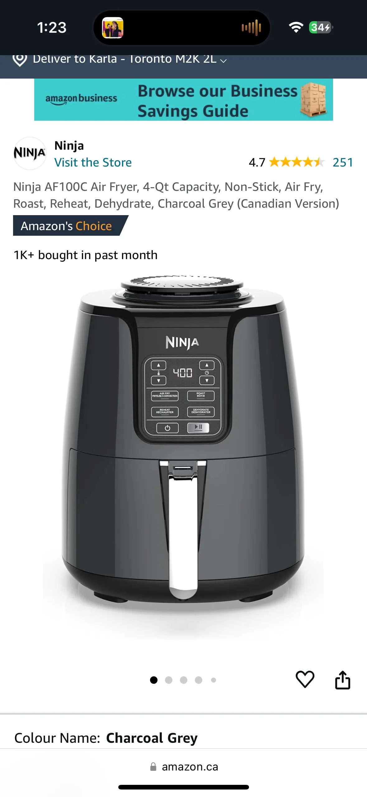 Ninja Air Fryer thumbnail