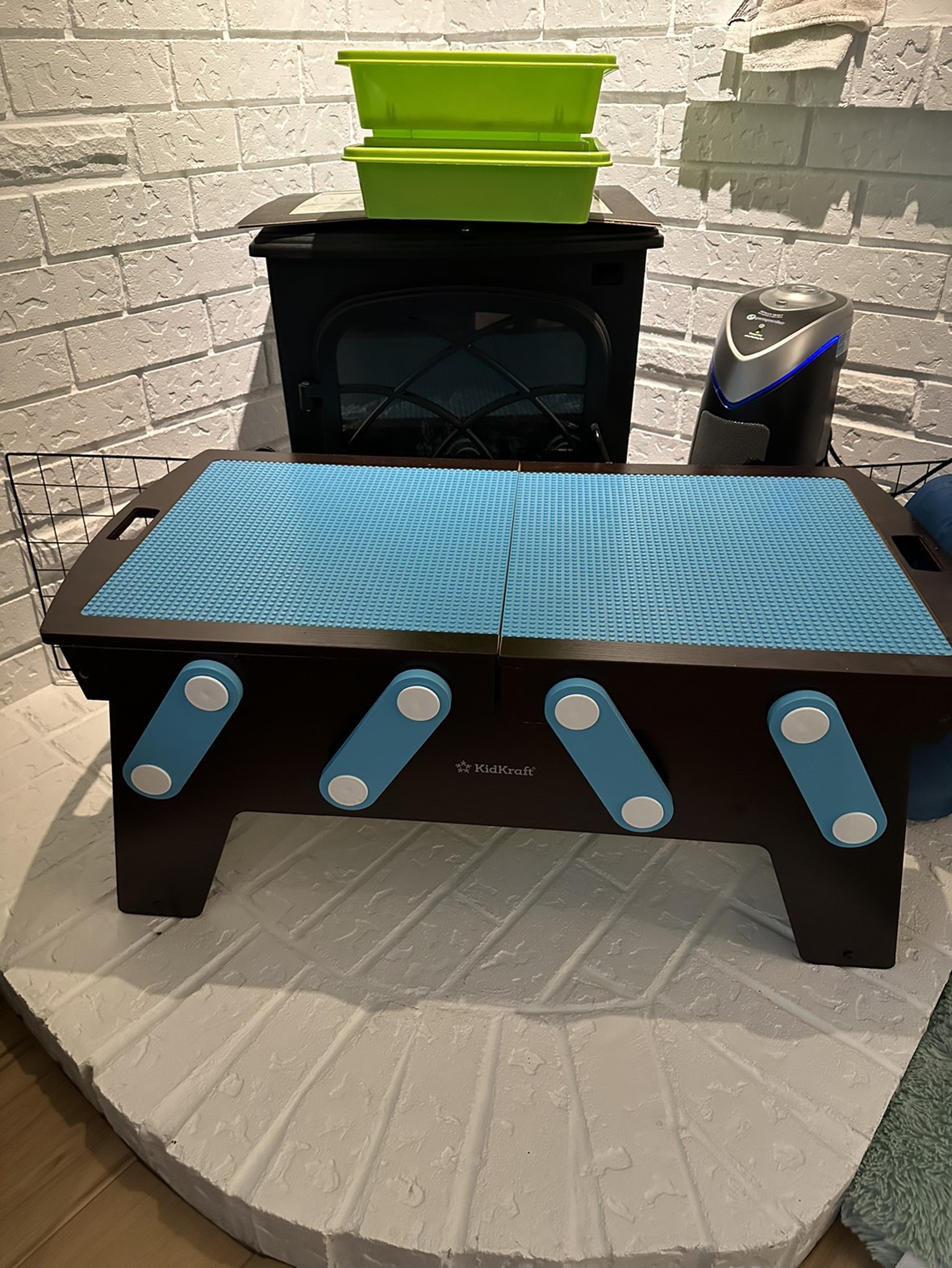 Lego folding table