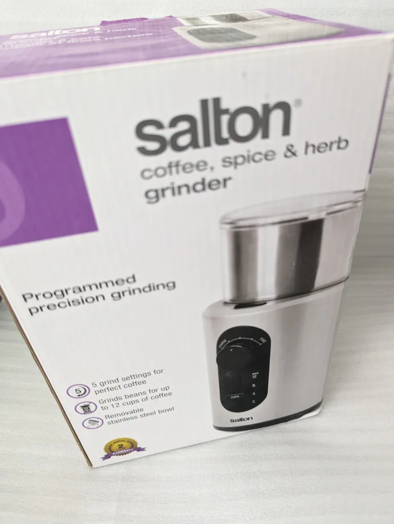 NEW Salton Coffee, Spice & Herb Grinder image indicator(2)