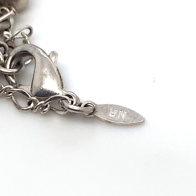 Avon Multi Gemstone Charm anklet image indicator(8)