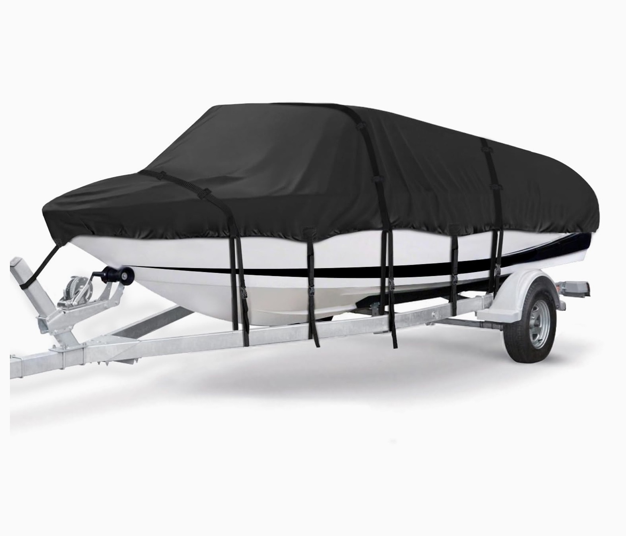 600D Trailerable Boat Cover <12'-14' Long x 75" Wide> ***New*** - photo 5