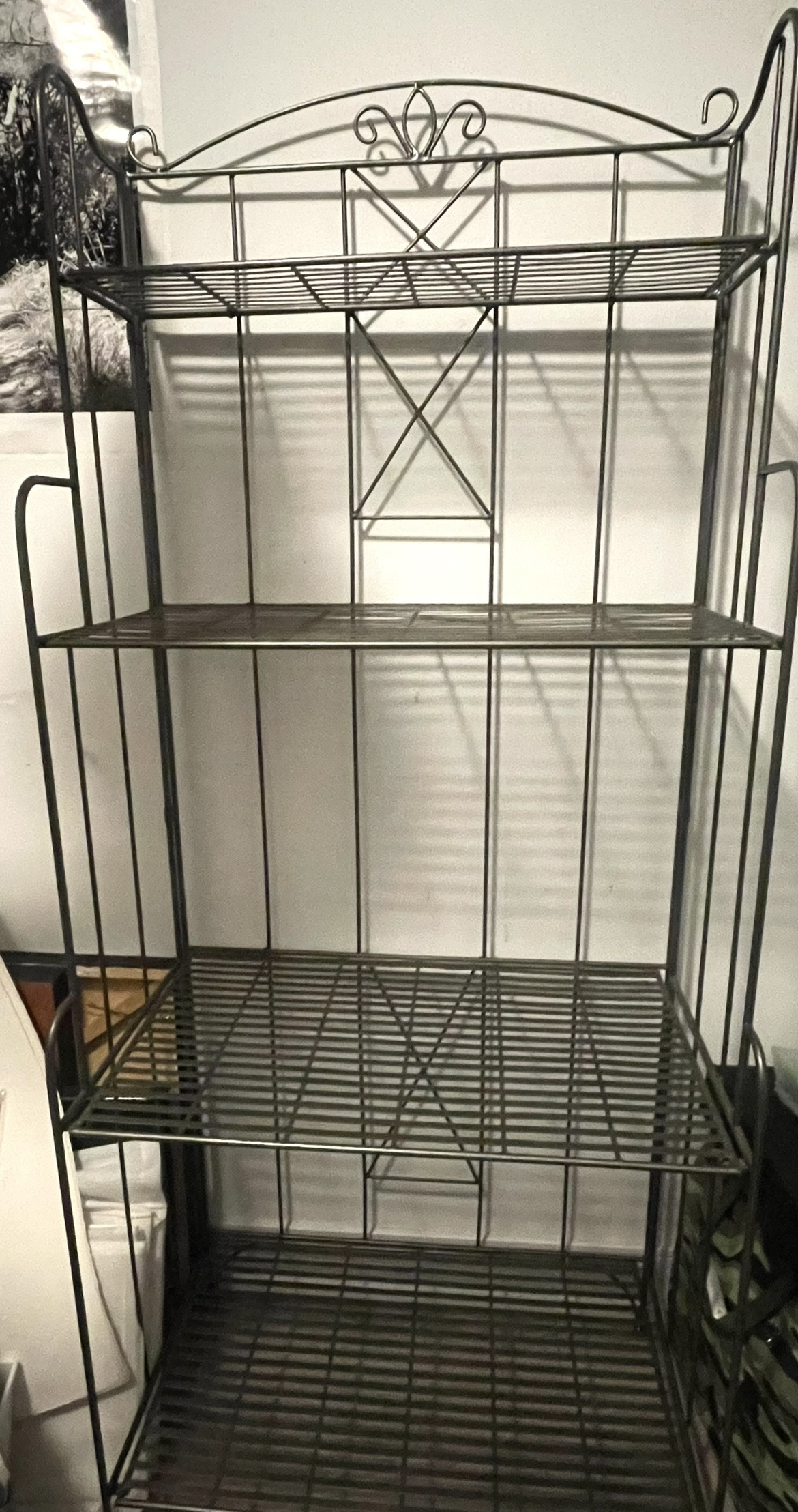 Foldable Metal  Shelving Unit
