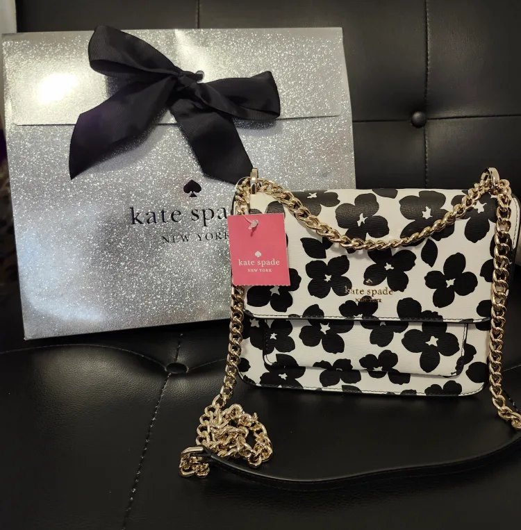 Kate Spade Remi Graphic Bloom Floral Crossbody Bag thumbnail