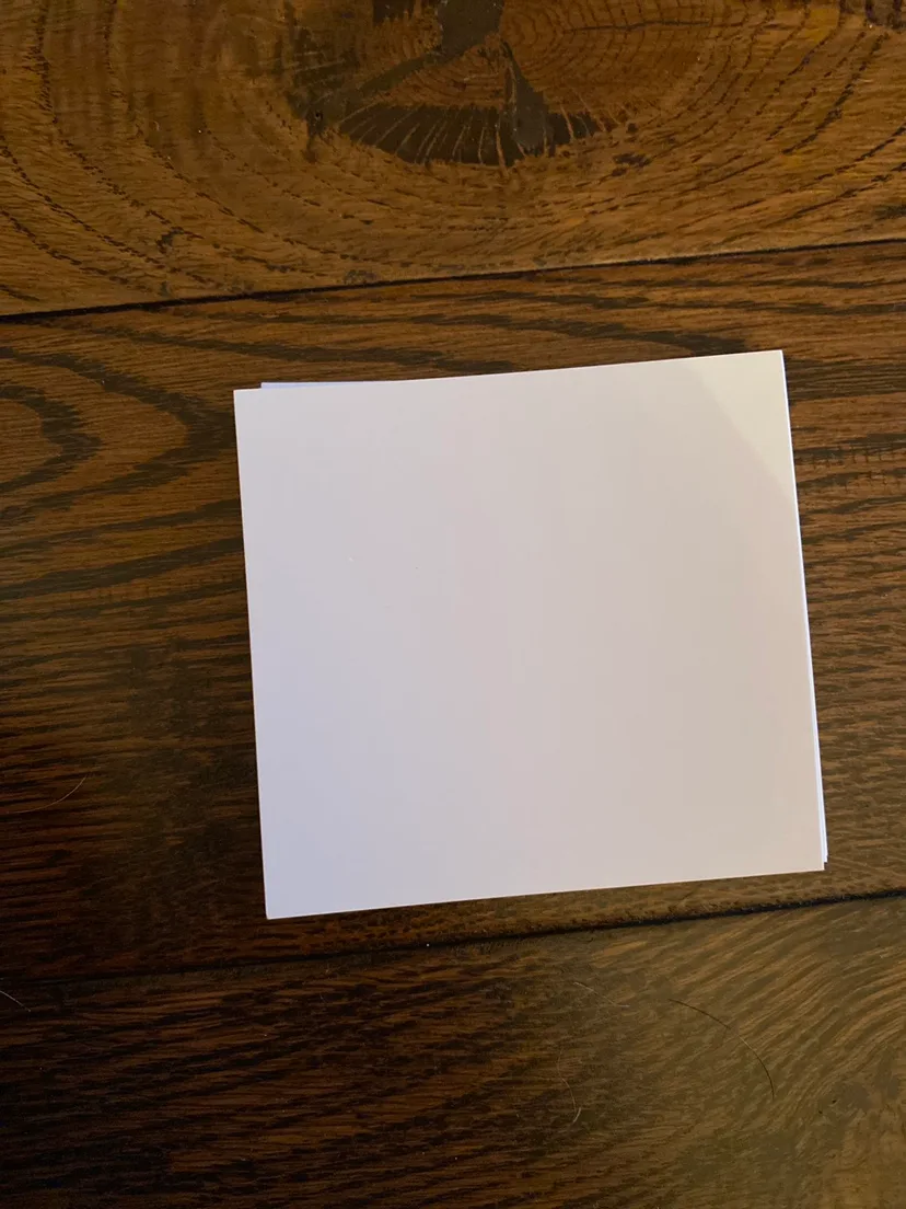 25 x White Card Stock    #freecycle thumbnail