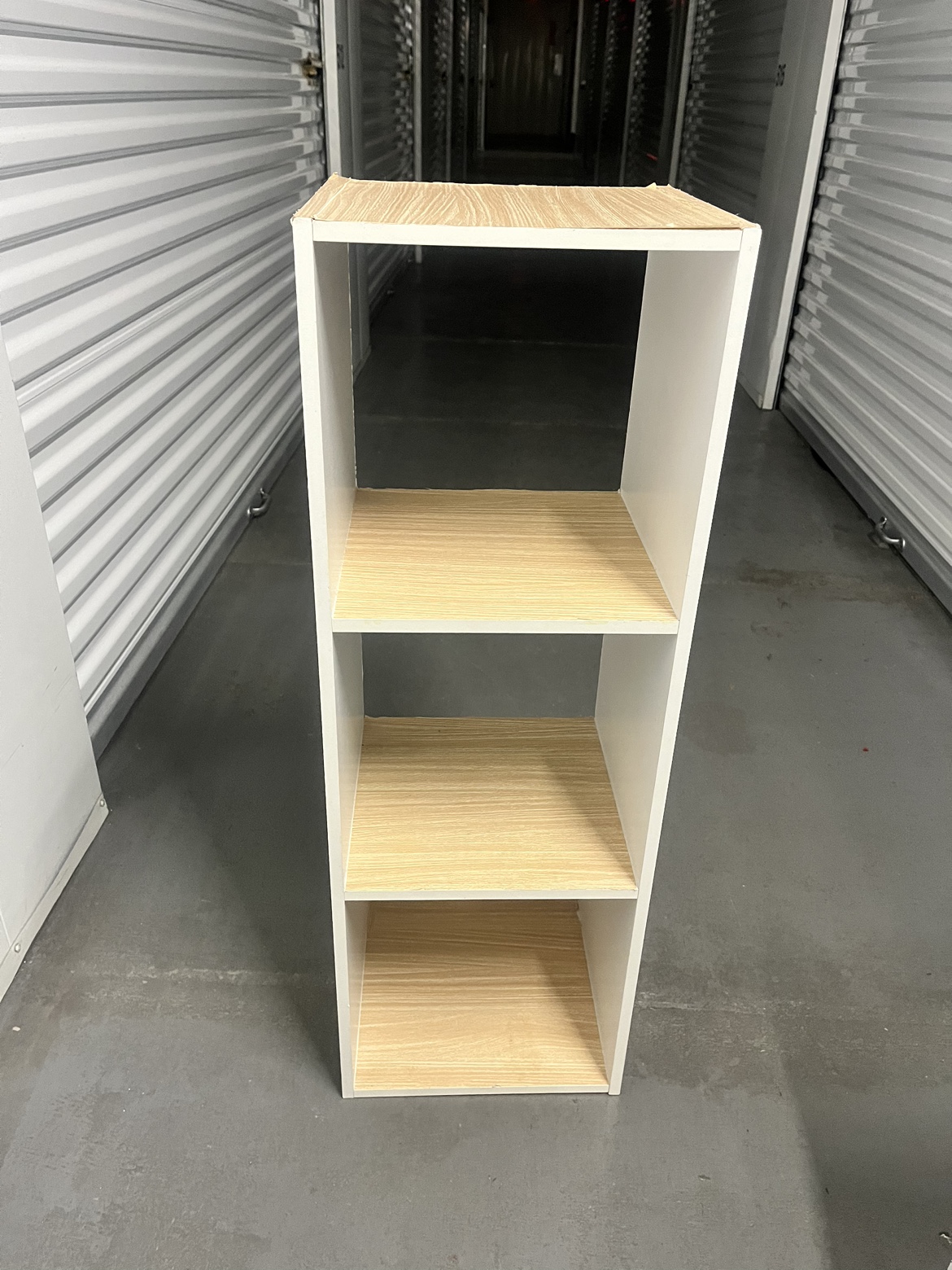 White 3 Shelf Bookcase