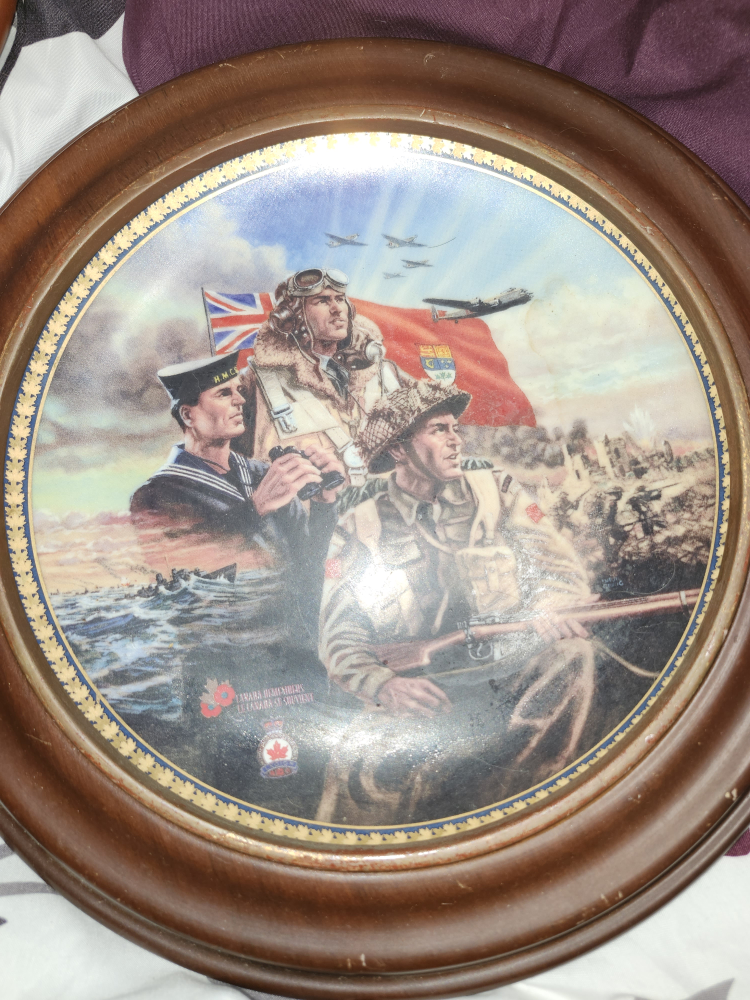 Canadian Armed Forces Commemorative Plates - photo 2
