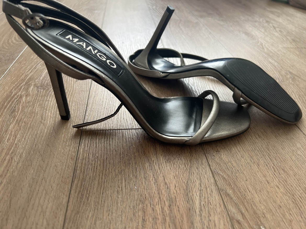 New Mango Silver Heels - photo 3