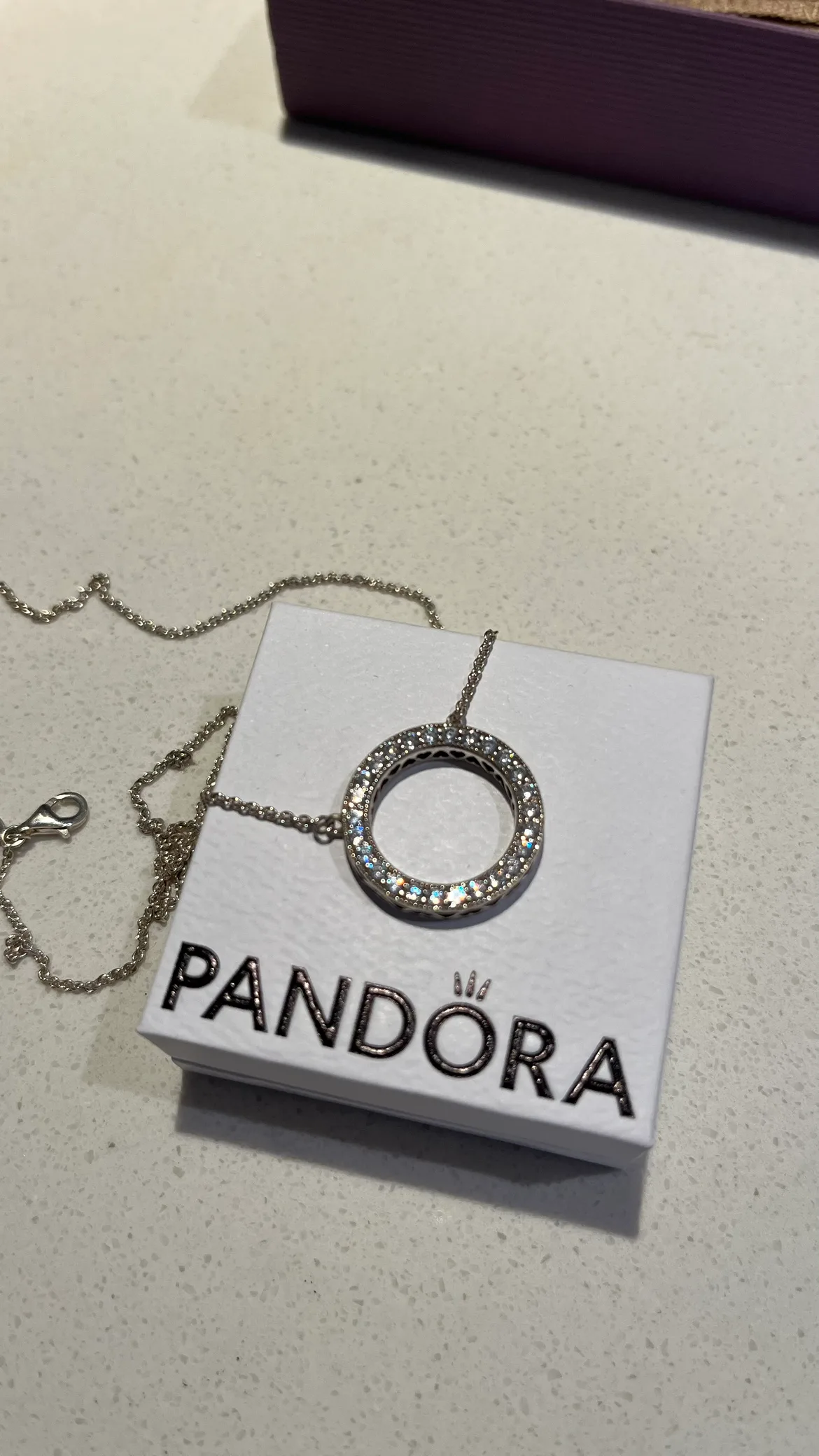 Pandora Circle of Life Necklace thumbnail