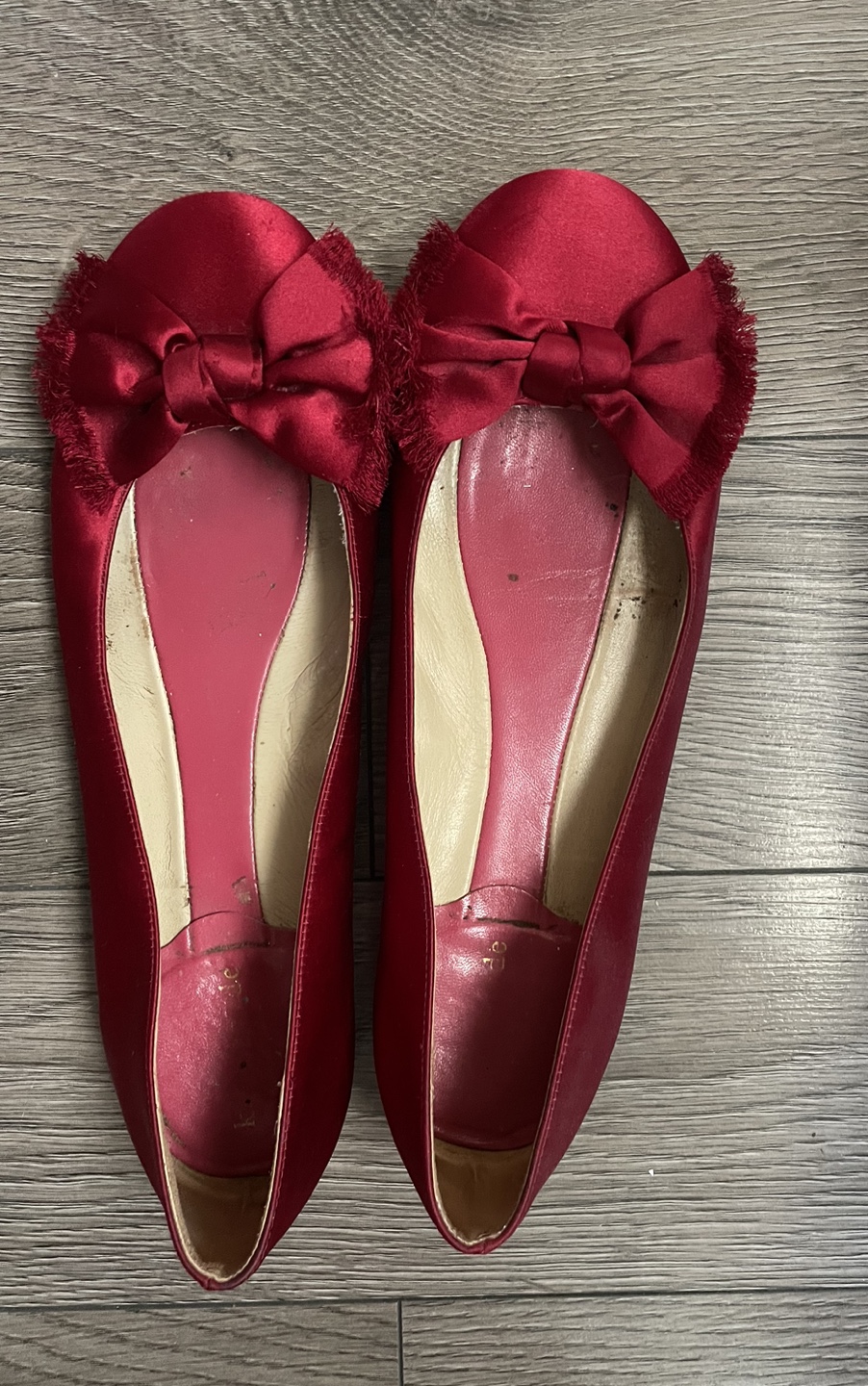 Vintage Kate Space Red Ballet Flats - 8.5/9 Women’s - photo 2
