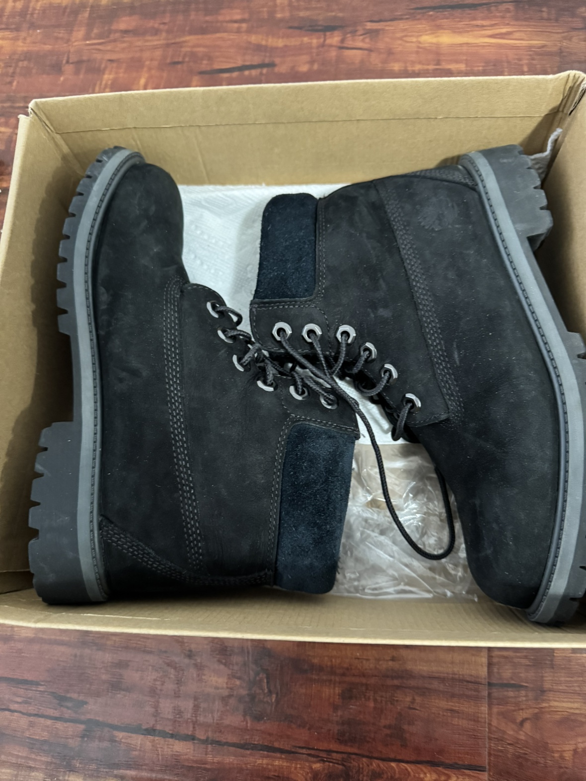 Black Timberland Boots - photo 4