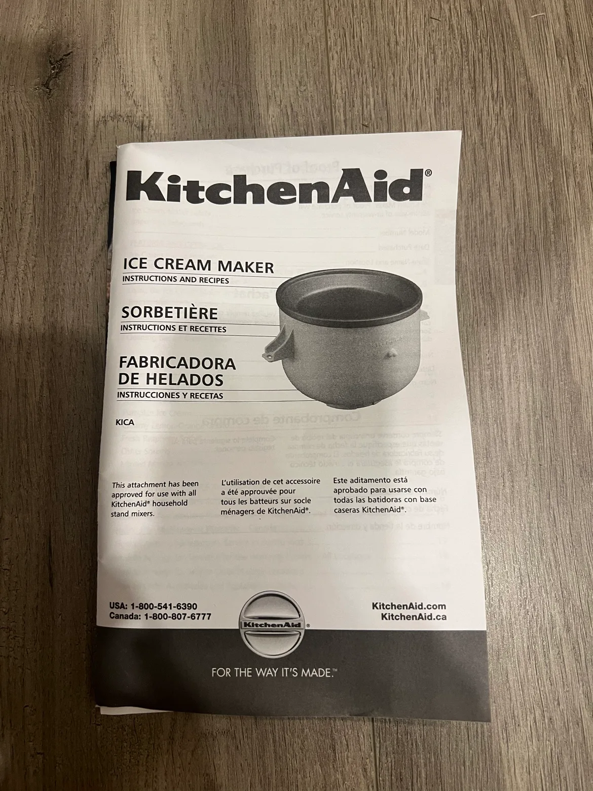 KitchenAid Ice Cream Maker Attachment Bowl image indicator(9)