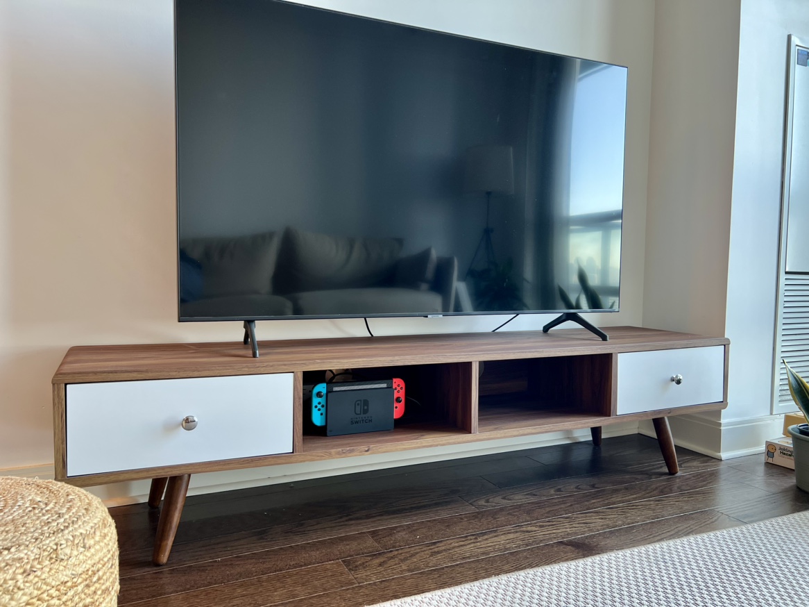 Wayfair Mid-Century TV Stand-Mint Condition - photo 5