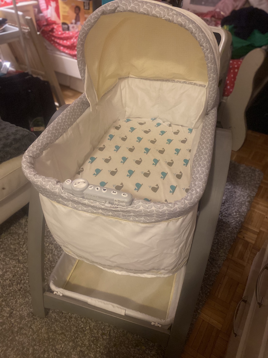 Baby Bassinet with Canopy