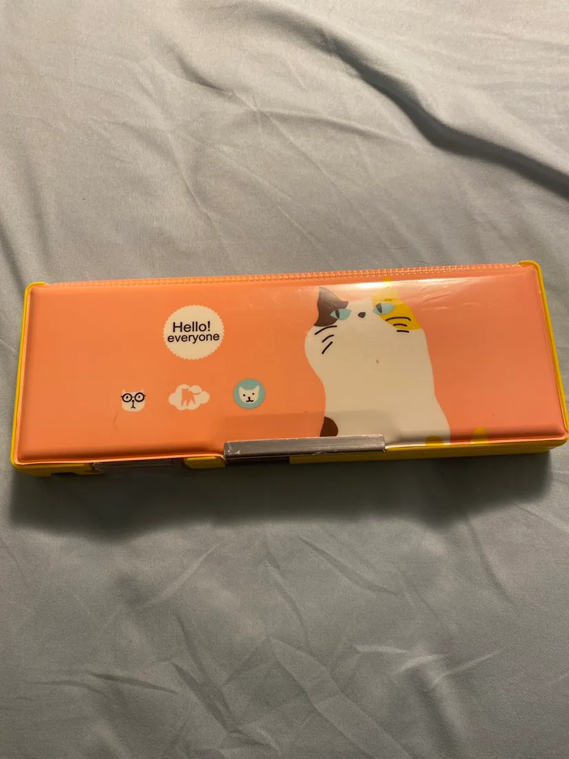 Cute Cat Pencil Case for Kids image indicator(2)