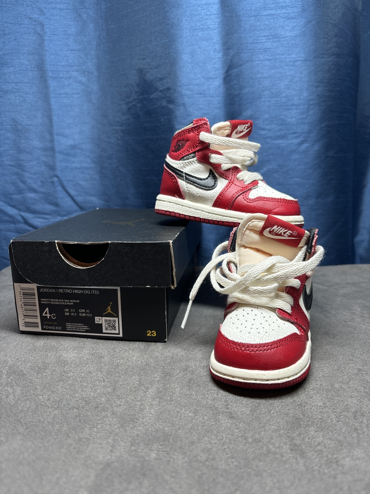 Toddler Air Jordan 1 Retro High OG TD